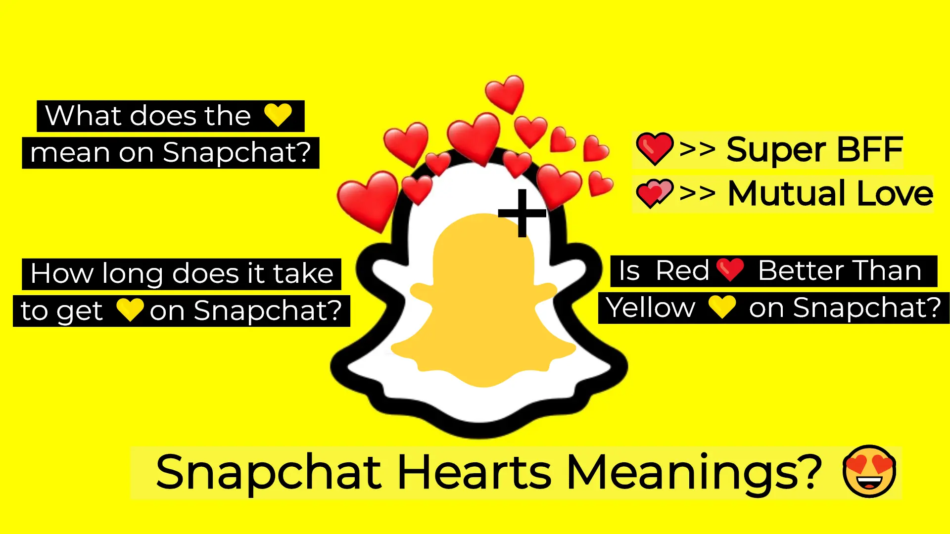 snapchat hearts