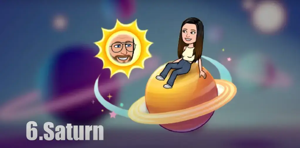 Saturn Snapchat Planet Meanings