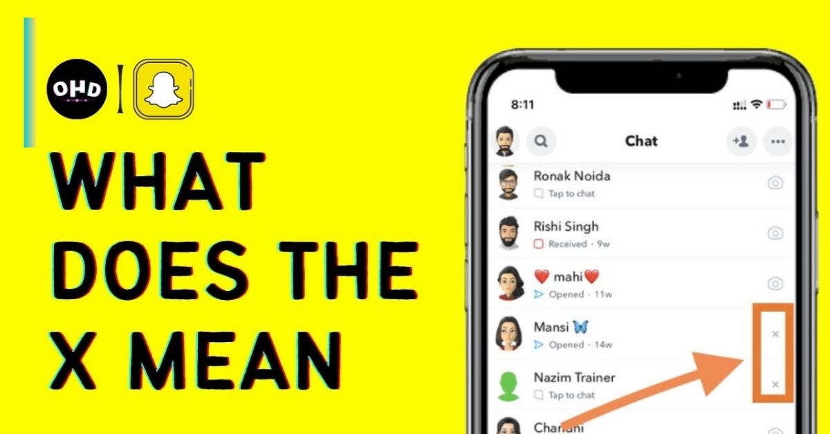 What Does The X Mean On Snapchat | Mystery Solved