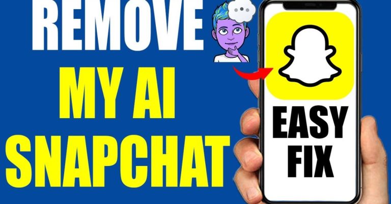 Remove My AI Snapchat