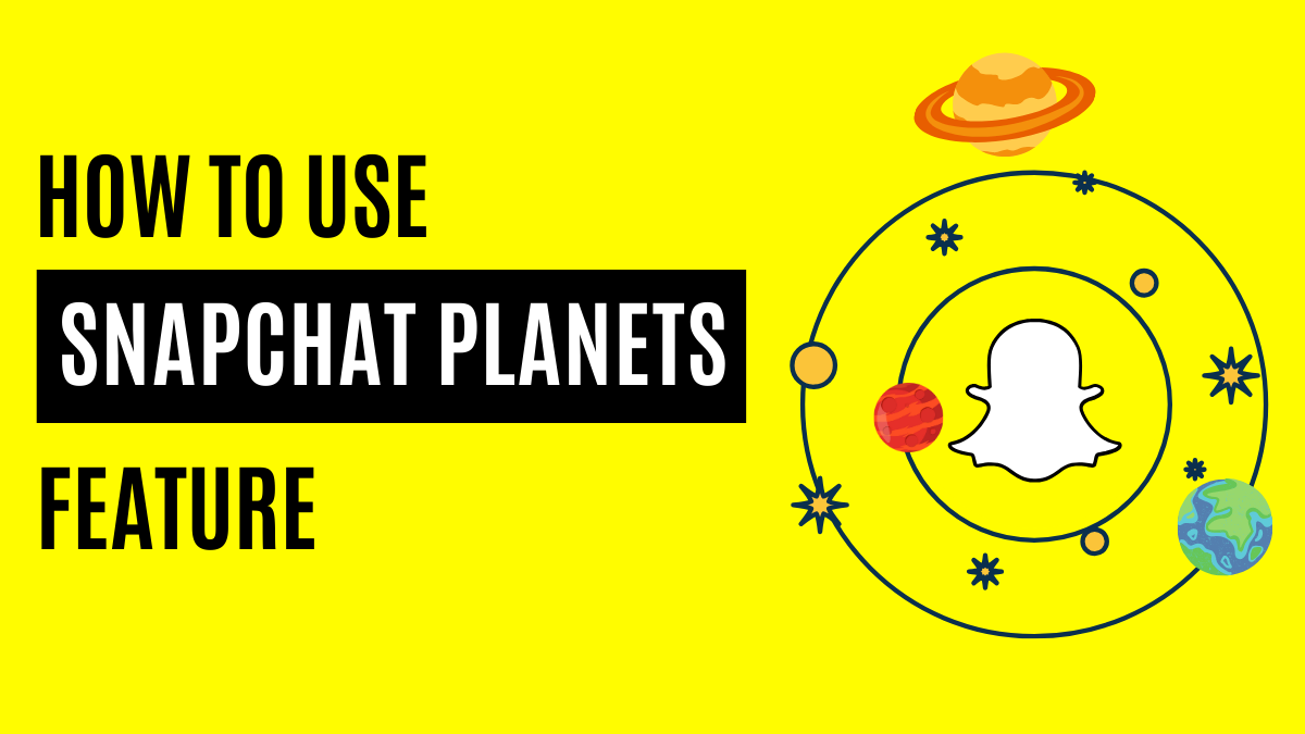 How can you use Snapchat planets to understand your social circle?