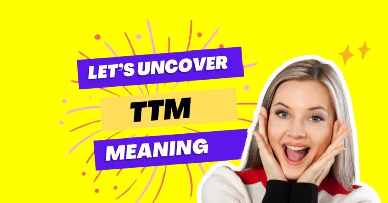 TTM Meaning Snapchat