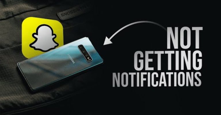 Why Am I Not Getting Snapchat Notifications