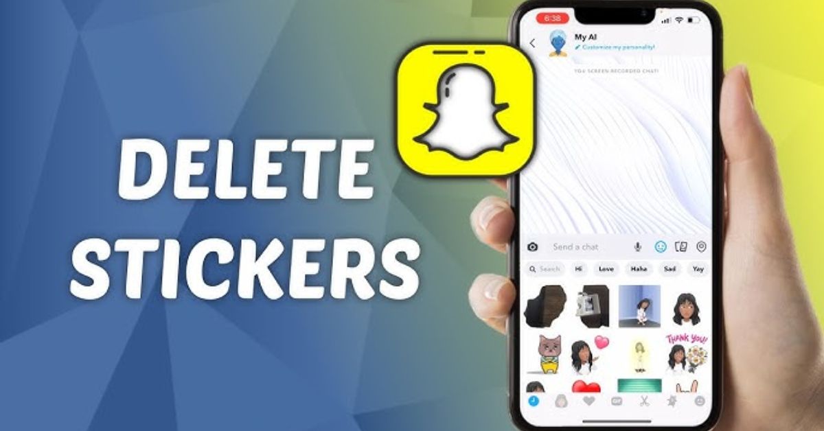 How To Delete Stickers On Snapchat