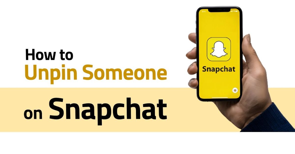 How To Unpin Someone On Snapchat