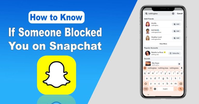 How to Know If Someone Blocked You on Snapchat