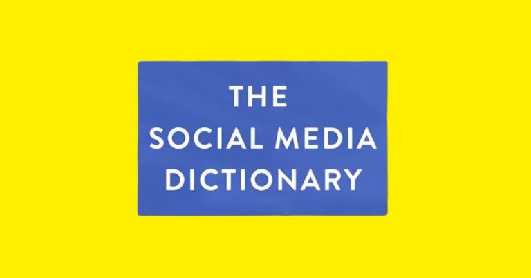 Social Media Dictionary