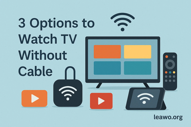 3 Options to Watch TV Without Cable