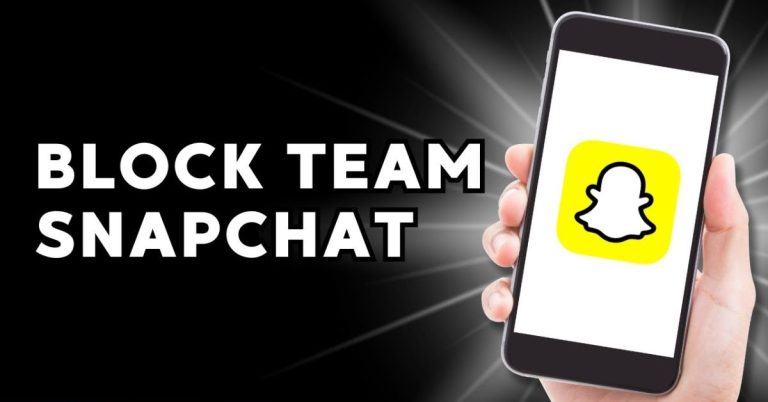 Can You Block Team Snapchat