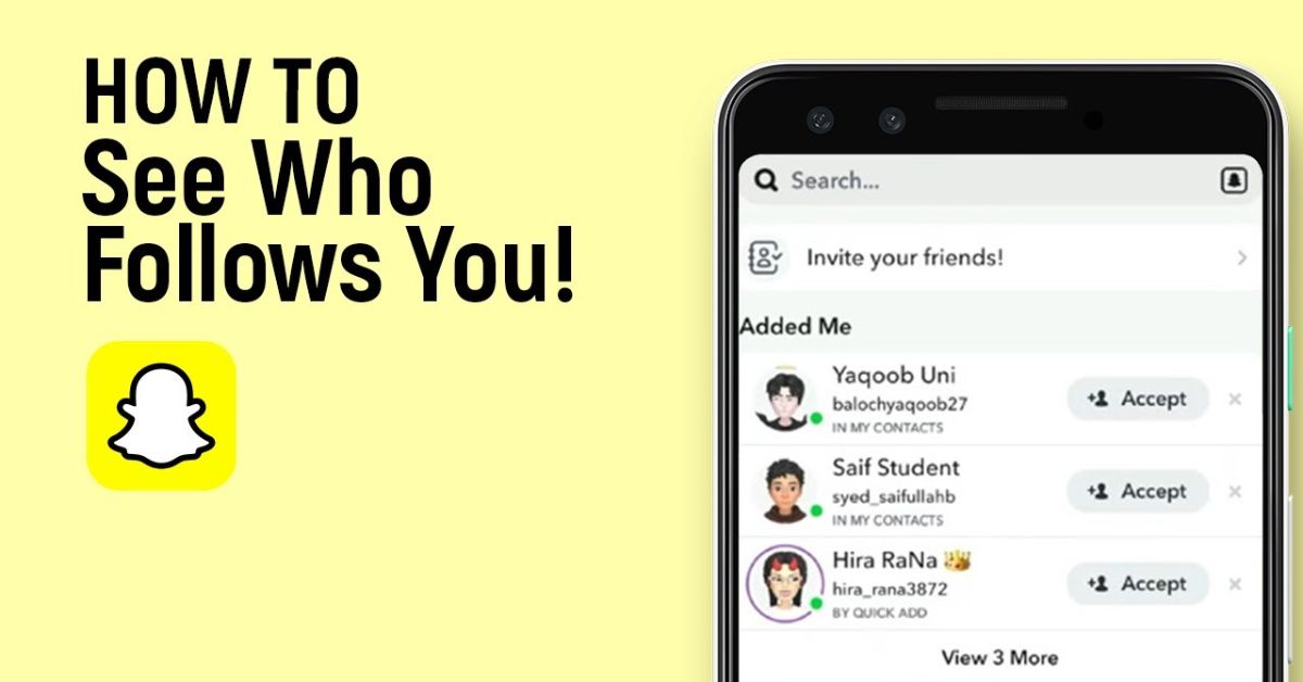 How To See Who Follows You On Snapchat