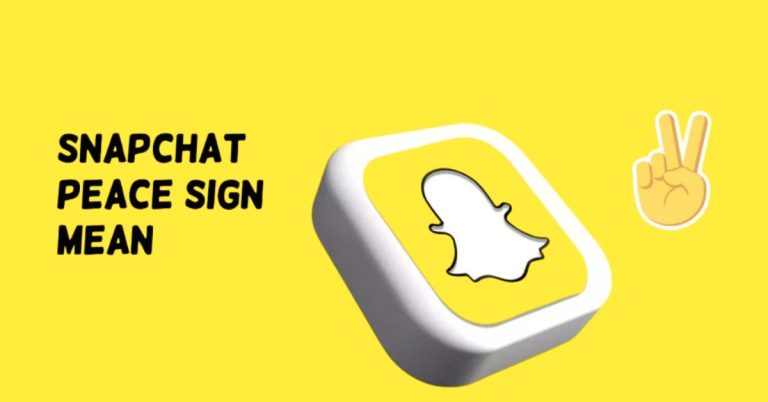 Peace Sign Mean On Snapchat