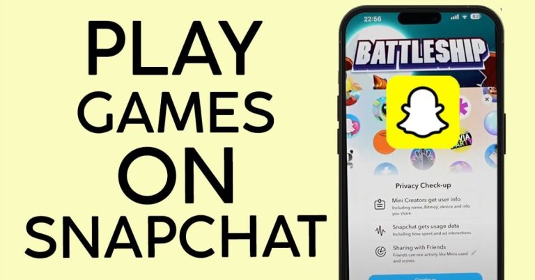 Play Games On Snapchat