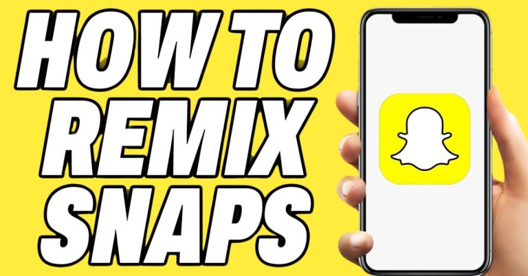 Remix Snaps On Snapchat