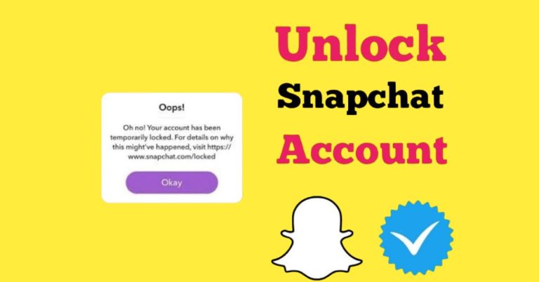 Unlock A Locked Snapchat Account