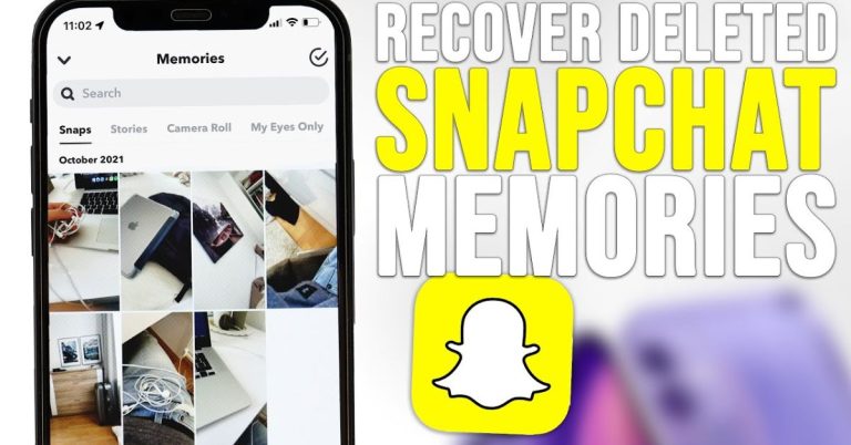 Recover Deleted Snapchat Memories