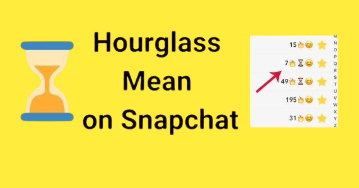 What Does Hourglass Mean On Snapchat