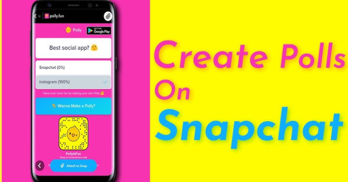 Create Polls On Snapchat