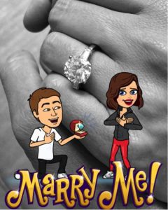 Custom Bitmoji stickers