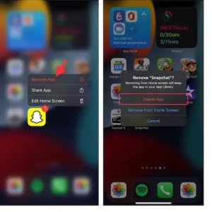 Delete and Reinstall Snapchat