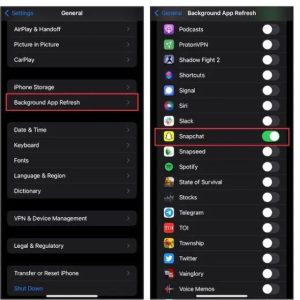 Enable-Background-App-Refresh-for-Snapchat.