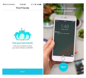 Setting up Snow on your iPhone or Android smartphone