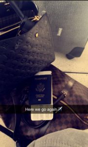 Streak While Traveling