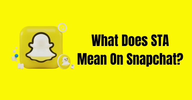 STA Mean On Snapchat