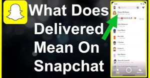 Why is the ‘delivered’ sign flashing on Snapchat