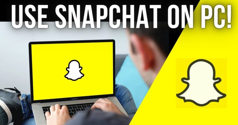 how to use Snapchat Laptop Web
