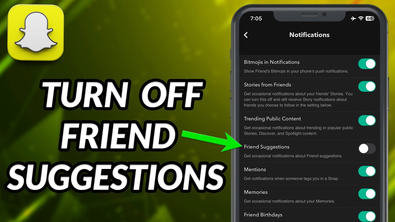How to Turn Off Friend Suggestions on Snapchat