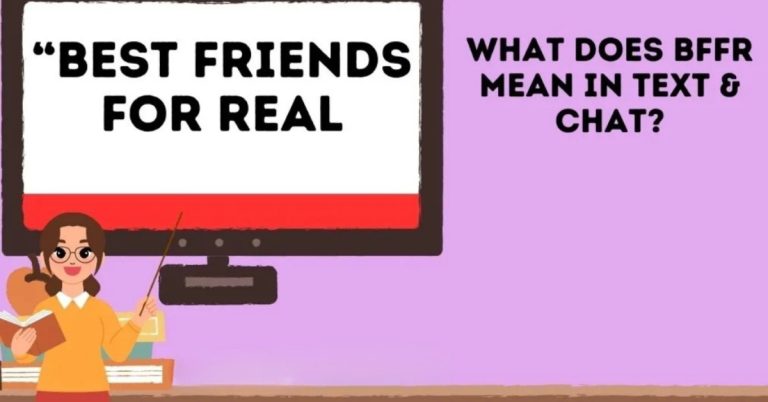 What does BFFR mean on TikTok