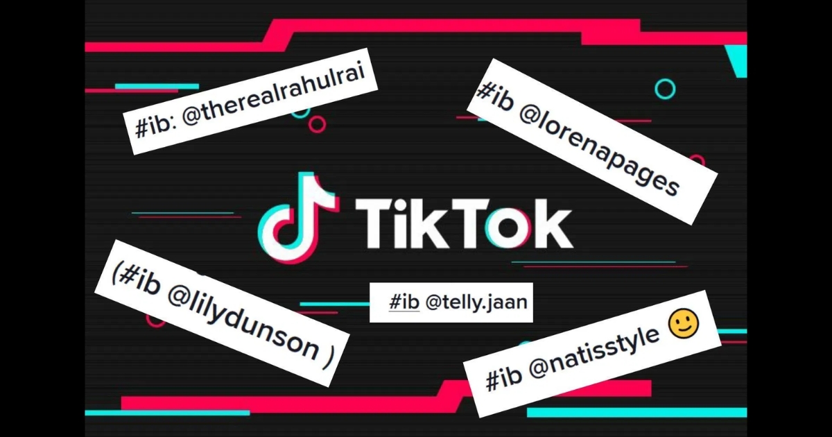 What does IB mean on TikTok.