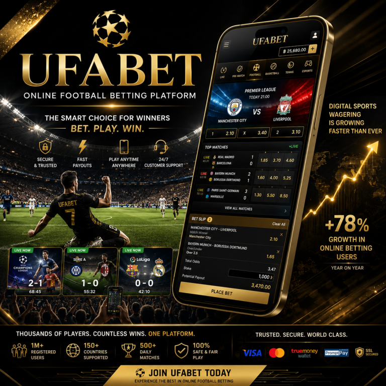 UFABET Online Football Betting Platform and the Growing Popularity of Digital Sports Wagering