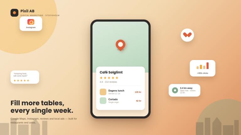 Digital Marketing for Restaurants and Cafes