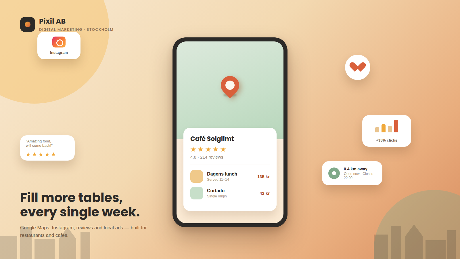 Digital Marketing for Restaurants and Cafes